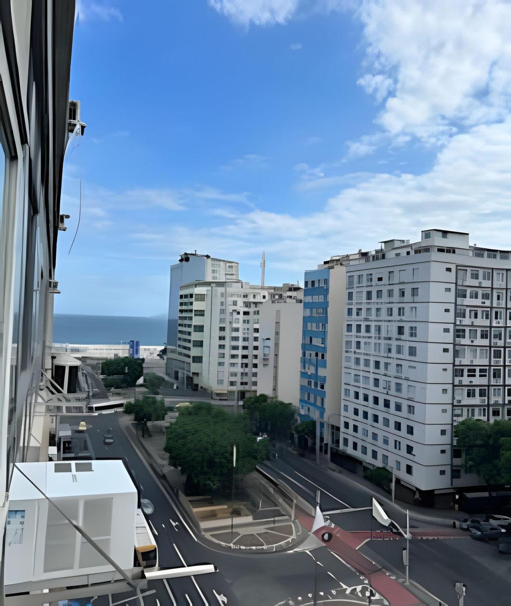 Apartamento Em Copacabana Com Vista Lateral Do Mar Rio de Janeiro Eksteriør bilde