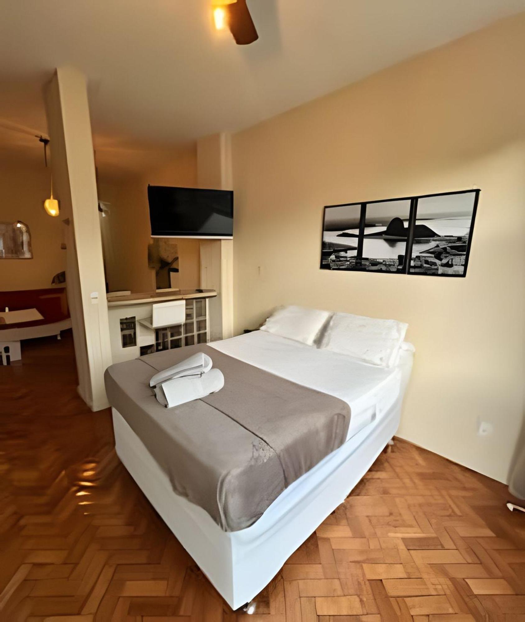 Apartamento Em Copacabana Com Vista Lateral Do Mar Rio de Janeiro Eksteriør bilde